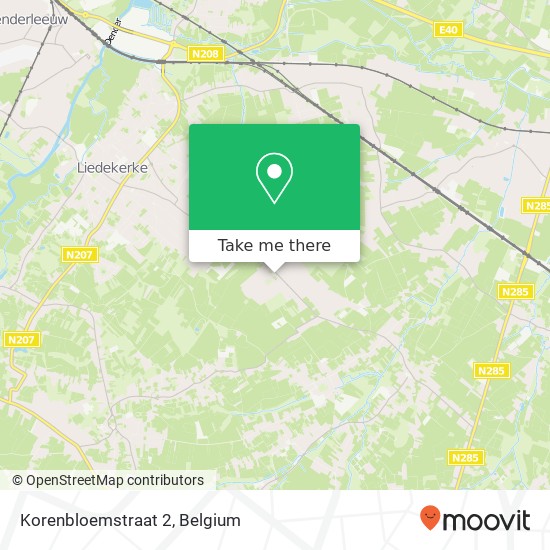 Korenbloemstraat 2 map