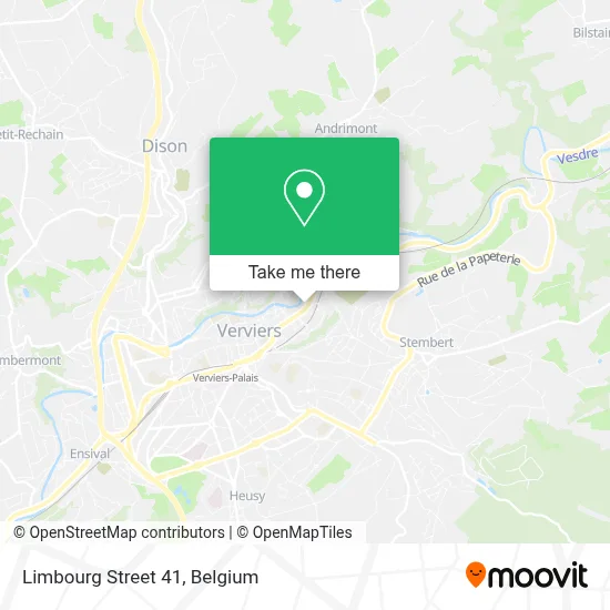 Limbourg Street 41 map