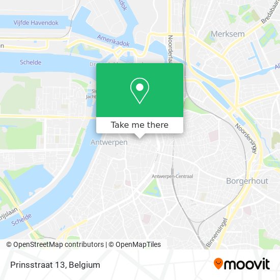 Prinsstraat 13 map
