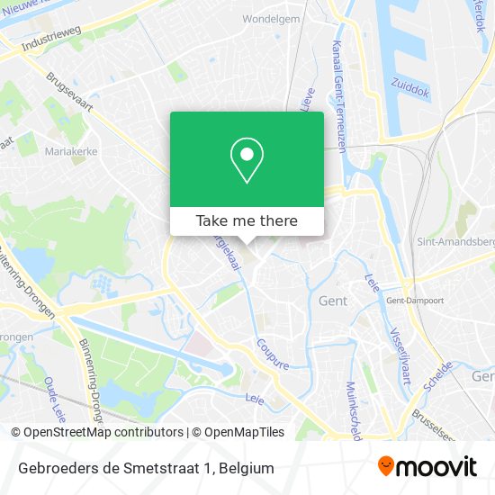 Gebroeders de Smetstraat 1 plan