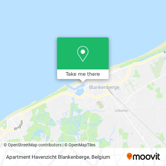 Apartment Havenzicht Blankenberge map