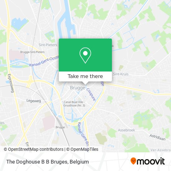 The Doghouse B B Bruges plan