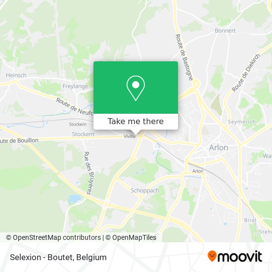 Selexion - Boutet map