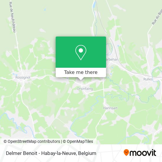 Delmer Benoit - Habay-la-Neuve map