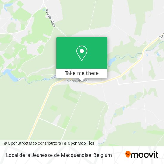 Local de la Jeunesse de Macquenoise plan