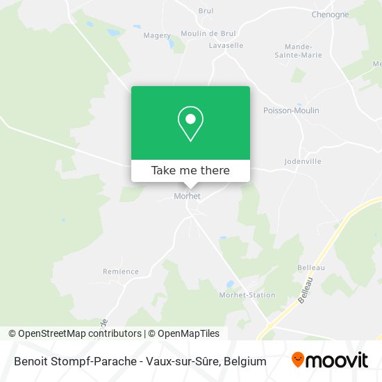 Benoit Stompf-Parache - Vaux-sur-Sûre map