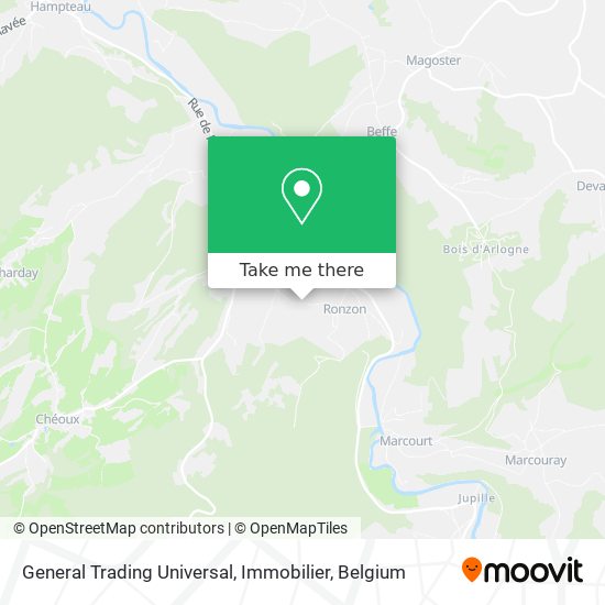 General Trading Universal, Immobilier map