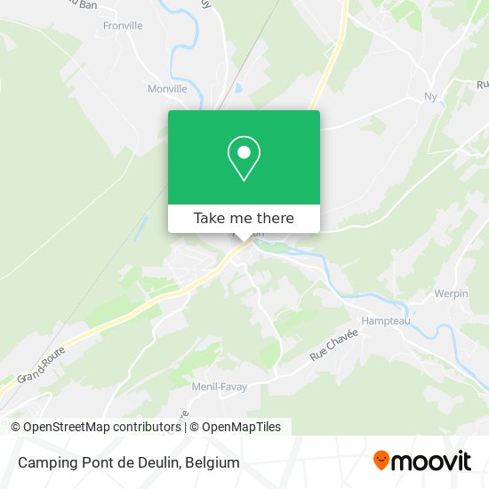Camping Pont de Deulin map