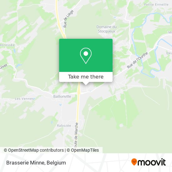 Brasserie Minne map