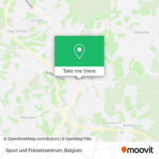 Sport und Freizeitzentrum map