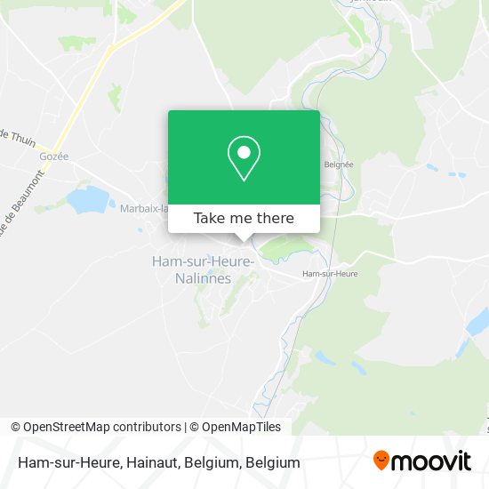 Ham-sur-Heure, Hainaut, Belgium map