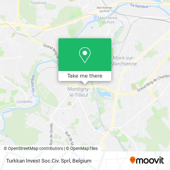 Turkkan Invest Soc.Civ. Sprl plan