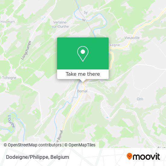 Dodeigne/Philippe map