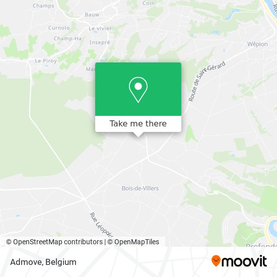 Admove map