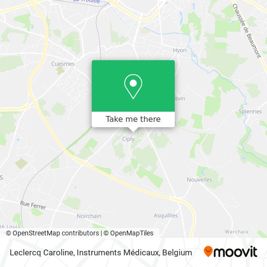 Leclercq Caroline, Instruments Médicaux map