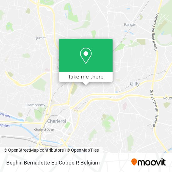 Beghin Bernadette Ép Coppe P map