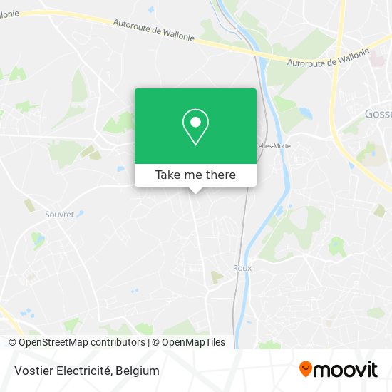 Vostier Electricité map