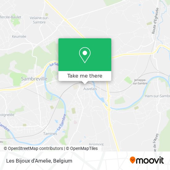 Les Bijoux d'Amelie map