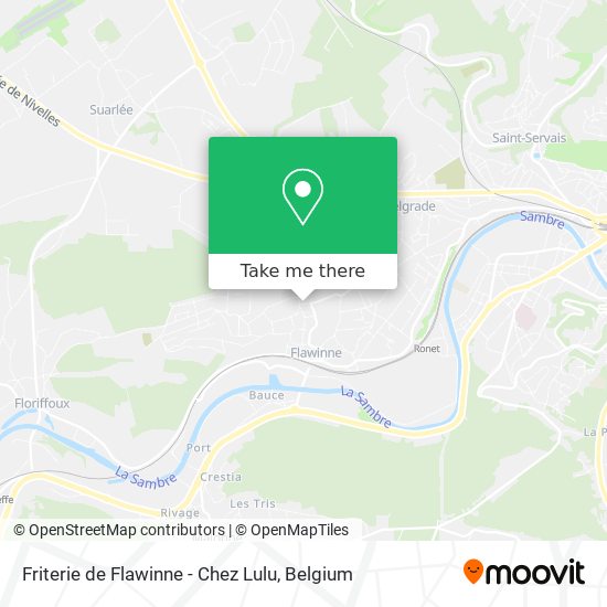 Friterie de Flawinne - Chez Lulu map