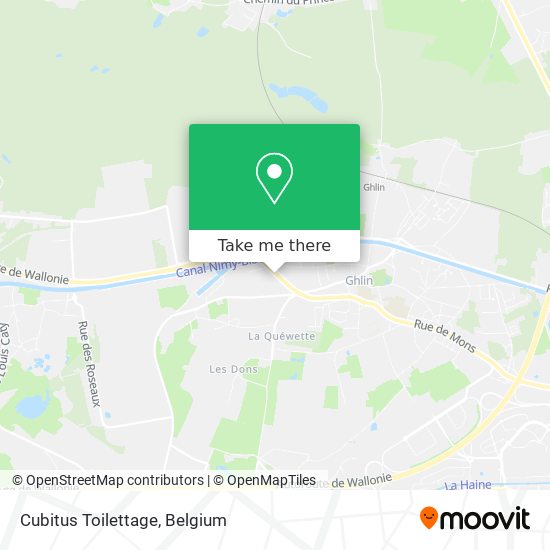 Cubitus Toilettage plan