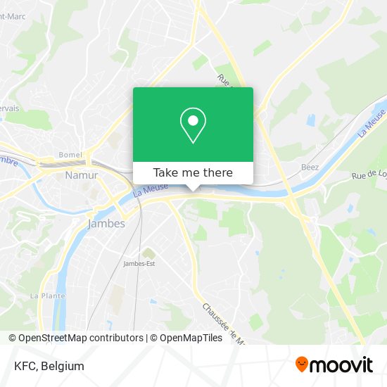 KFC map