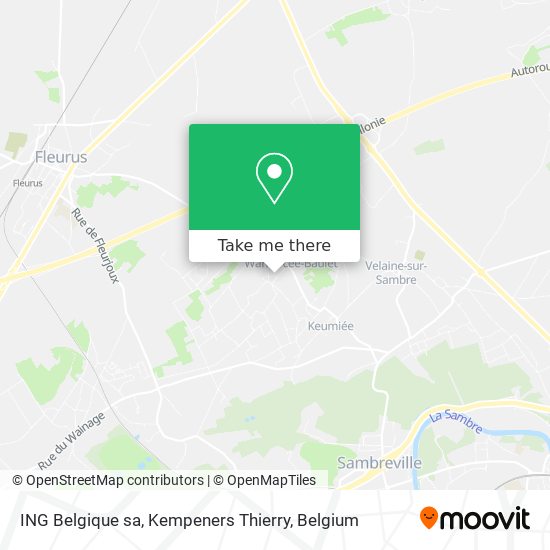 ING Belgique sa, Kempeners Thierry map