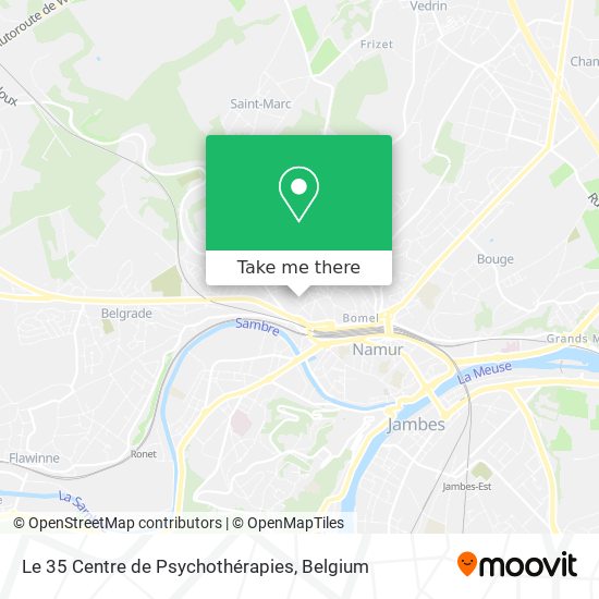 Le 35 Centre de Psychothérapies plan