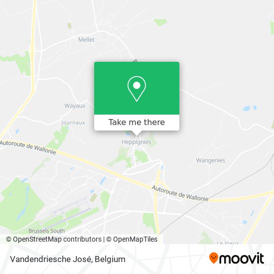 Vandendriesche José plan