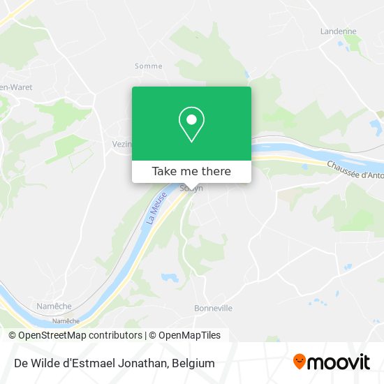 De Wilde d'Estmael Jonathan map