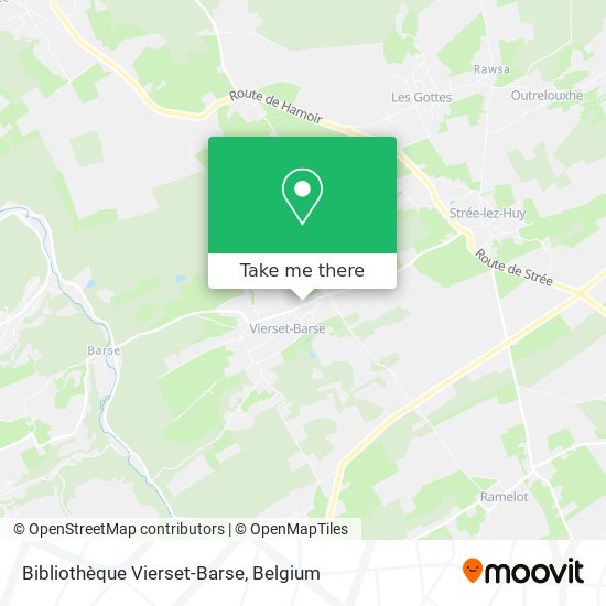 Bibliothèque Vierset-Barse map