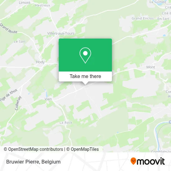Bruwier Pierre map