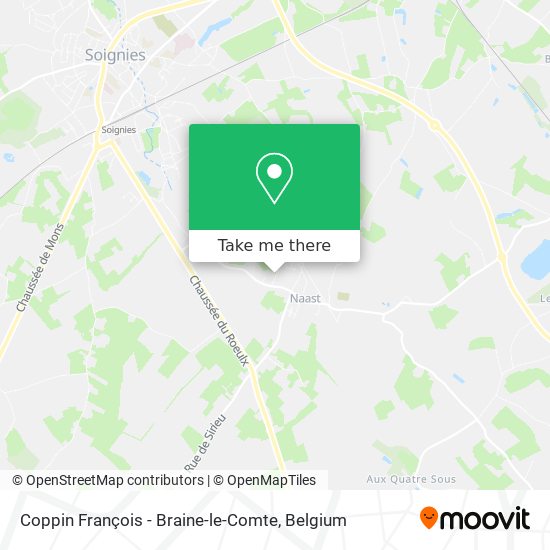 Coppin François - Braine-le-Comte map