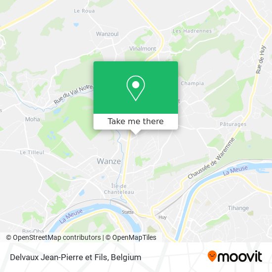 Delvaux Jean-Pierre et Fils map