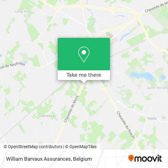 William Barvaux Assurances map