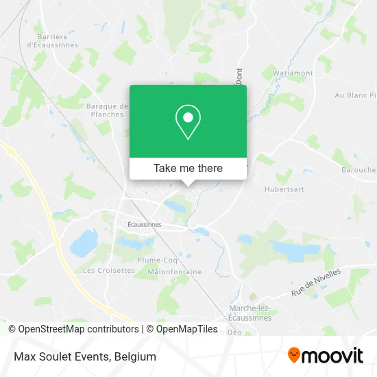 Max Soulet Events map