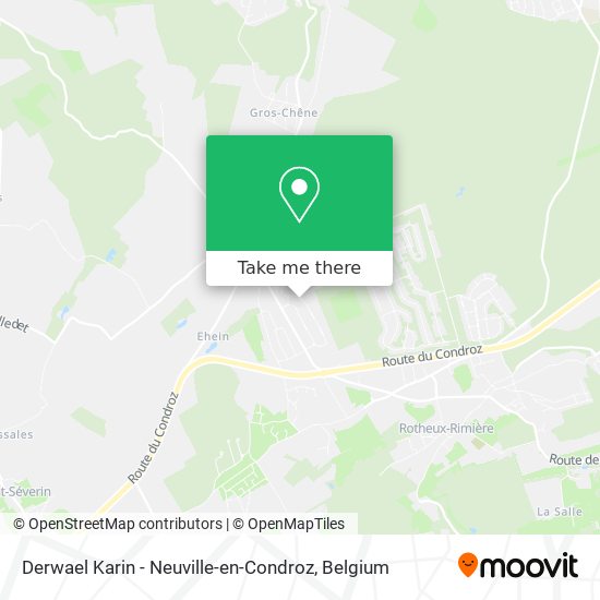 Derwael Karin - Neuville-en-Condroz map