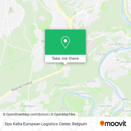 Dps Keba European Logistics Center map