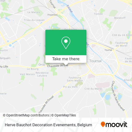 Herve Bauchot Decoration Evenements map