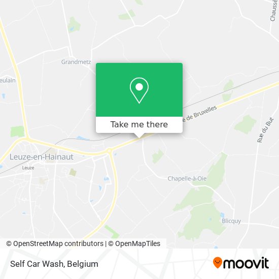 Self Car Wash map