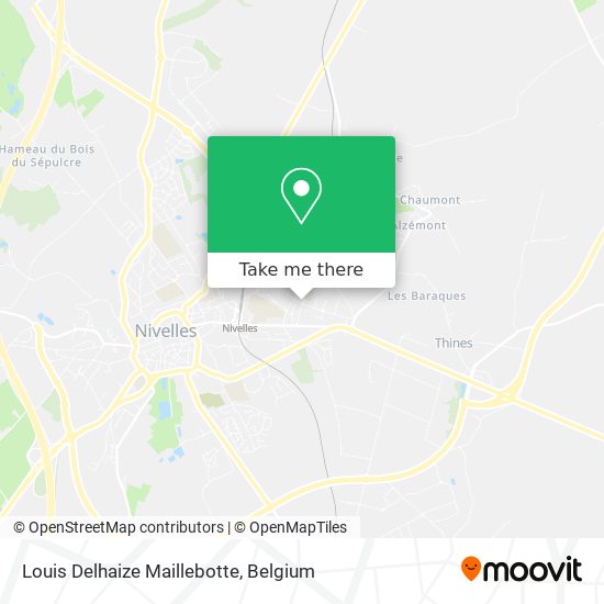 Louis Delhaize Maillebotte map