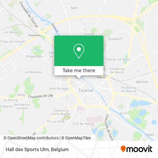 Hall des Sports Ulm map