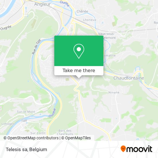 Telesis sa map