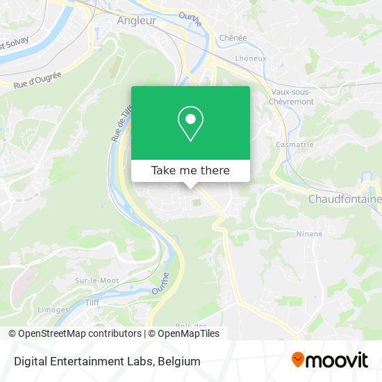 Digital Entertainment Labs map