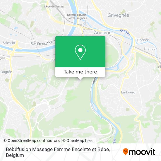 Bébéfusion Massage Femme Enceinte et Bébé map