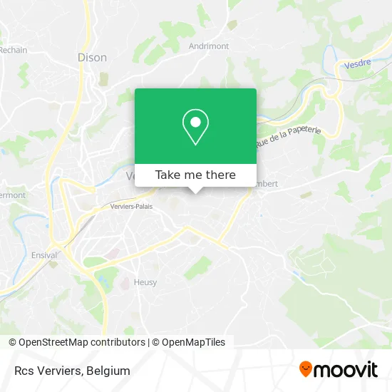 Rcs Verviers map
