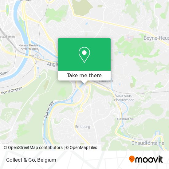 Collect & Go map