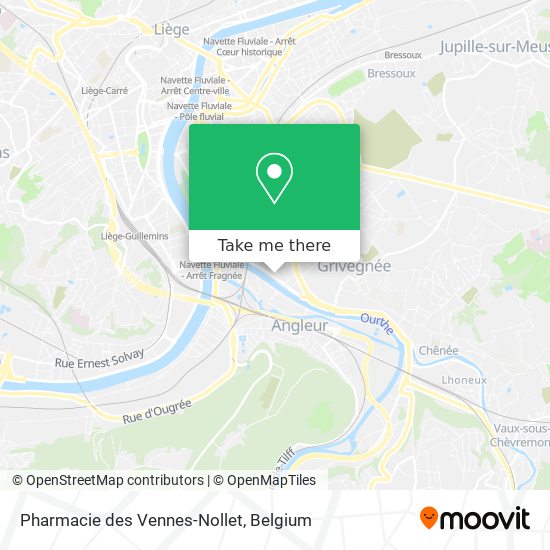 Pharmacie des Vennes-Nollet map