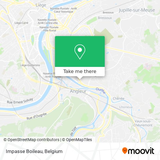 Impasse Boileau map