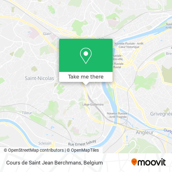 Cours de Saint Jean Berchmans plan