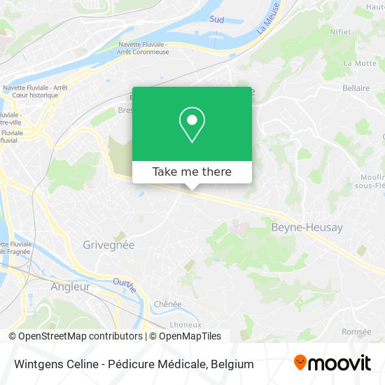 Wintgens Celine - Pédicure Médicale map